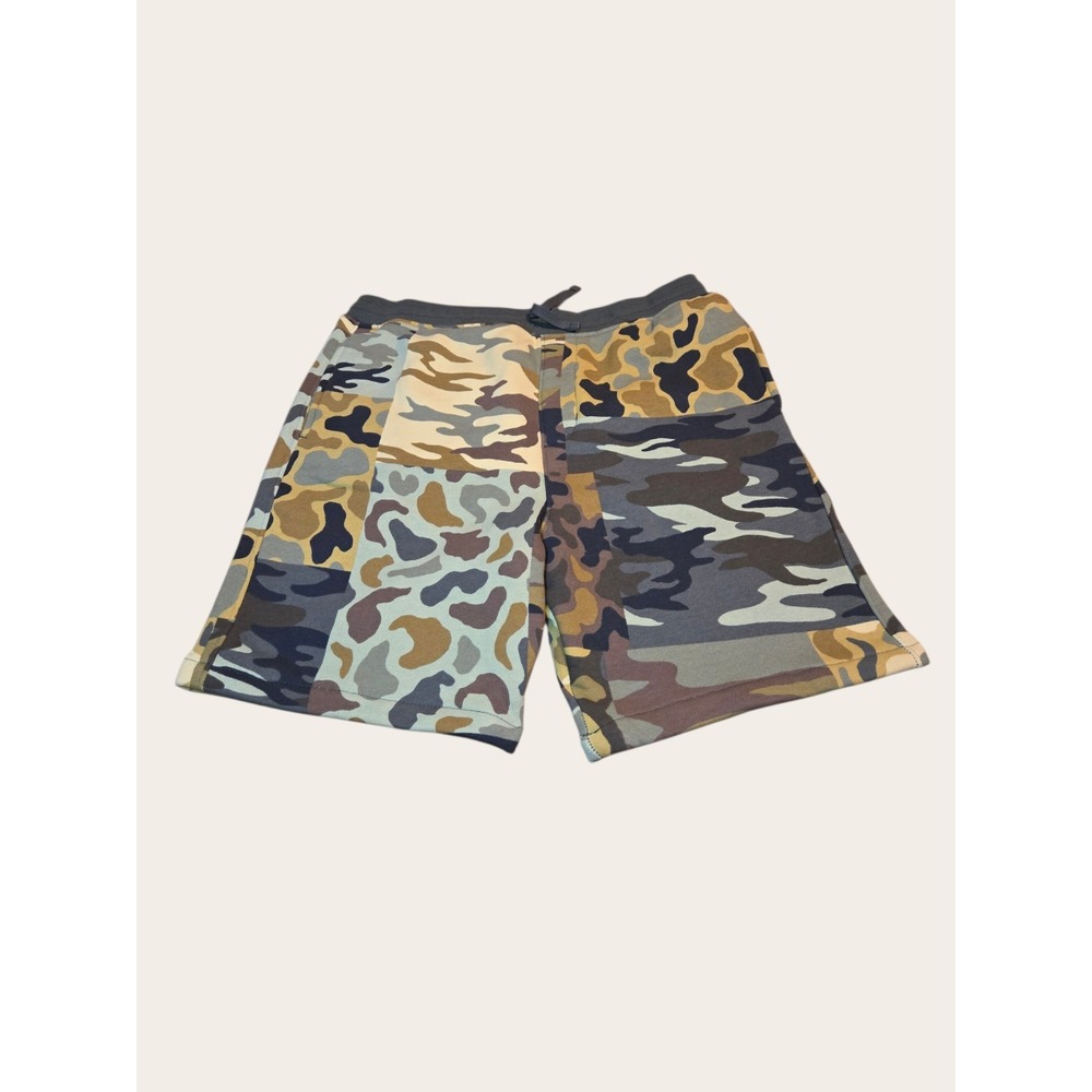 Free Assembly Youth Boys Sz XXL (18)  Camouflage Fleece Shorts